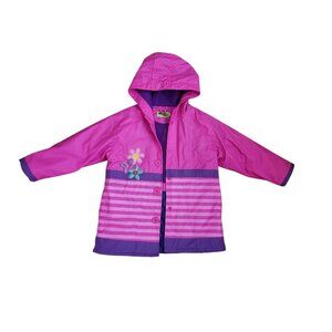 Girls’ Insulated Raincoat – Size 6X